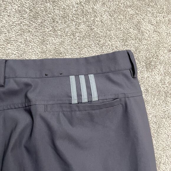 Adidas Climalite Golf Performance Pants Men 42x30 Dark Gray Straight Leg Outdoor - Picture 15 of 16